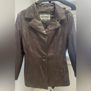 Pelle Studio Women's Dark Brown Leather Jacket